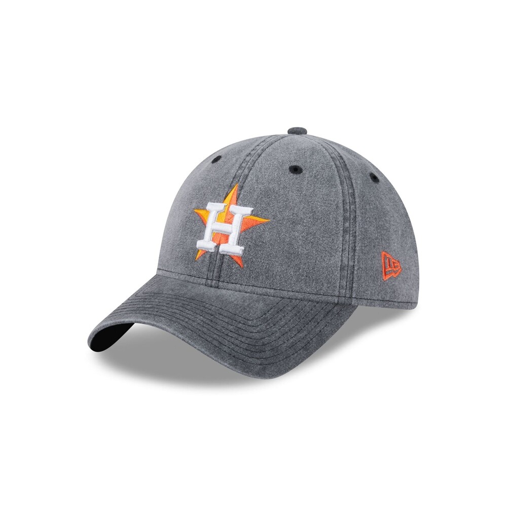 New Era Houston Astros Rugged 9TWENTY Adjustable Hat - One Size